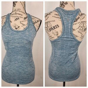 Lululemon Run Swiftly Tech Racerback Tank Top Womens Size 4 Heathered Green